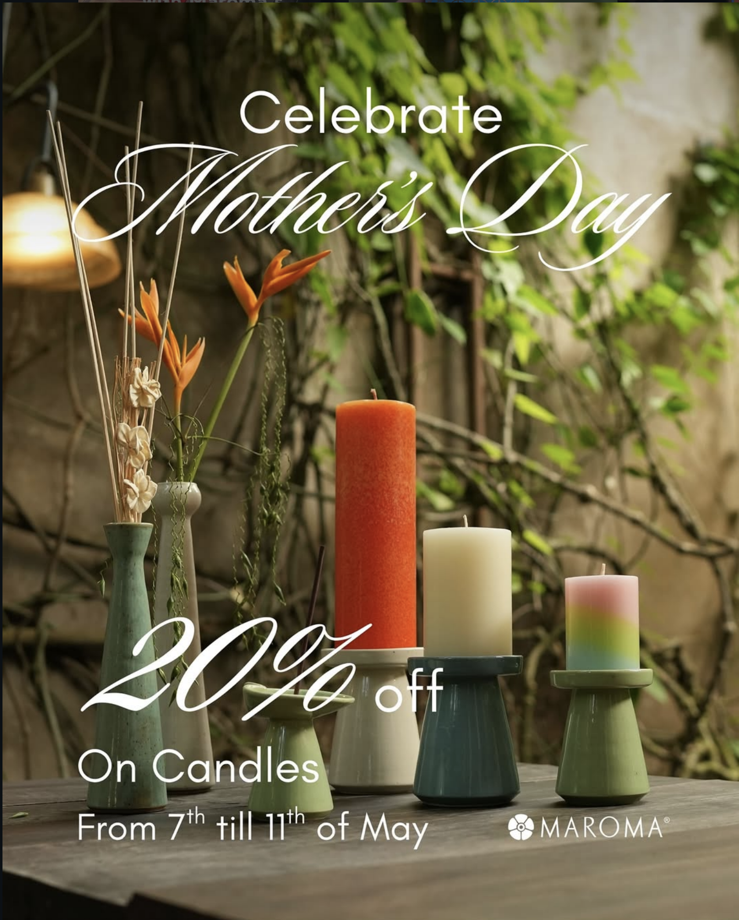 A Month of Light: Celebrating Mother's Day with Candles