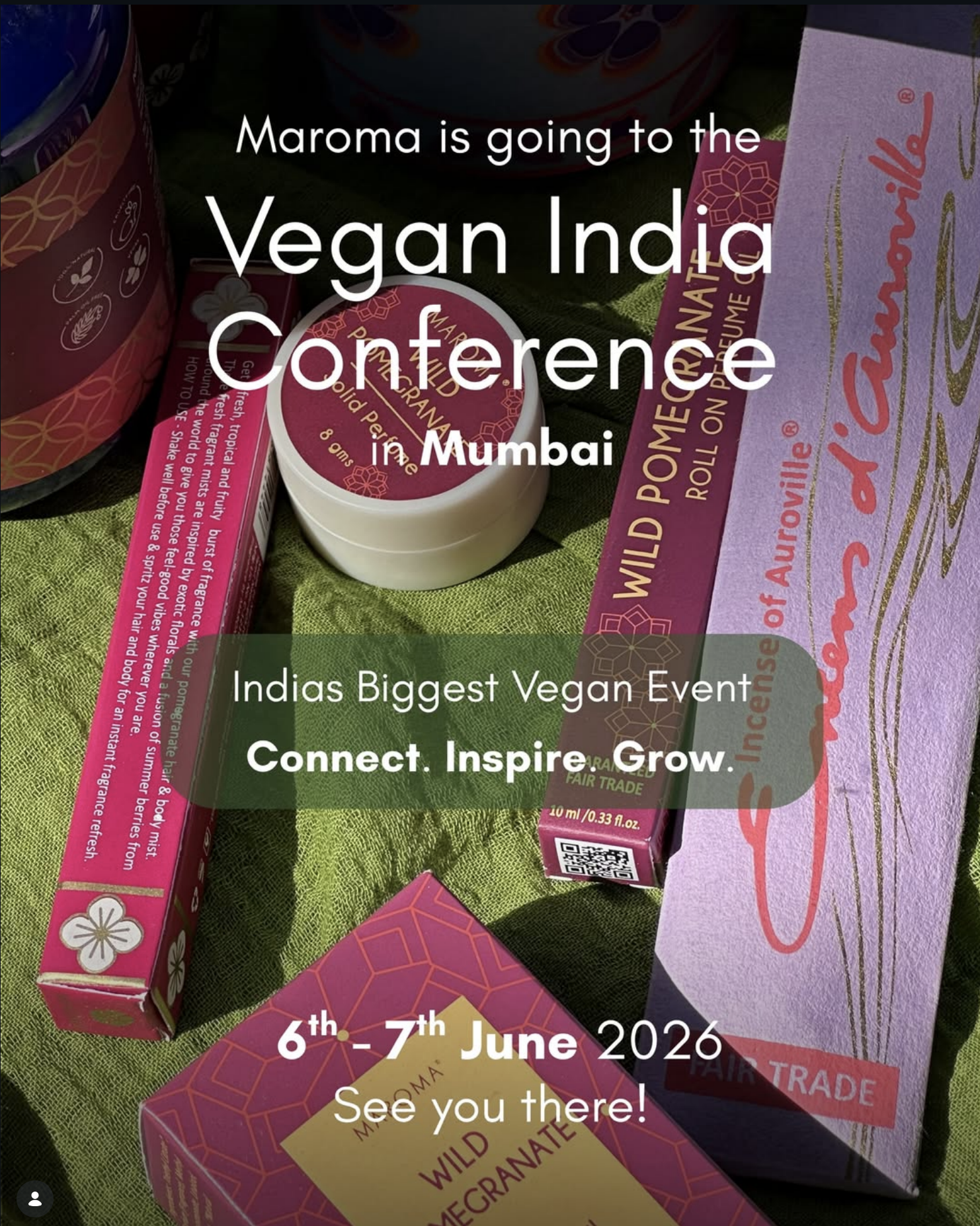 Maroma Heads to the Vegan India Conference 2026